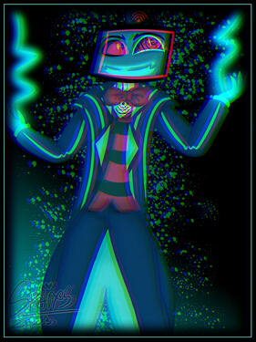 Vox from Hazbin Hotel