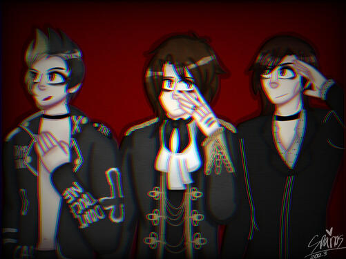 Palaye Royale full birthday art