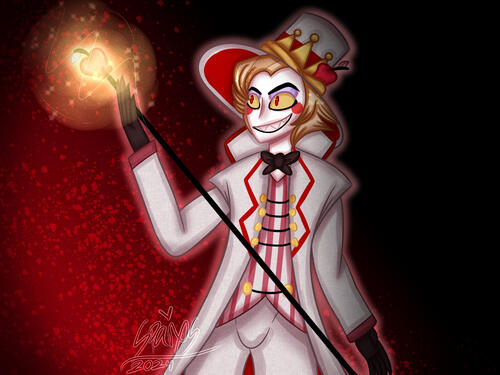 Lucifer from Hazbin Hotel