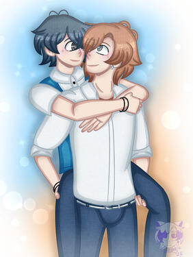 Piggyback - Sasak to Miyano