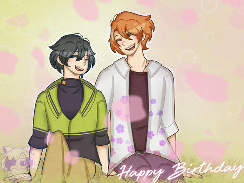 for miyanos birthday and day 9 of sasamiya week ^^